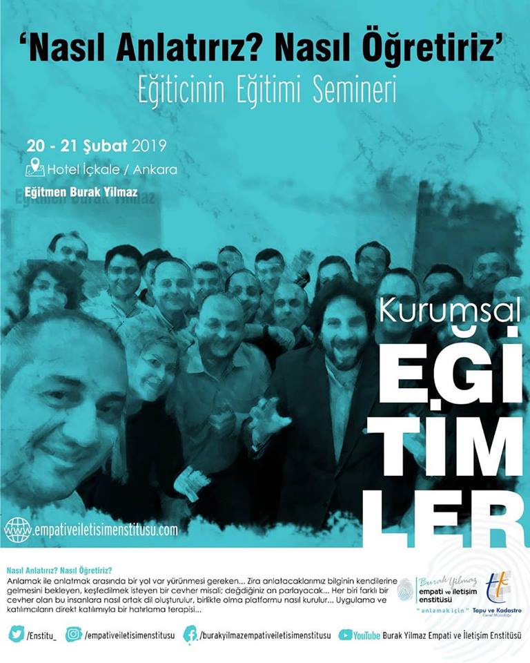 EĞİTİCİNİN EĞİTİMİ SEMİNERİ VERİLİYOR